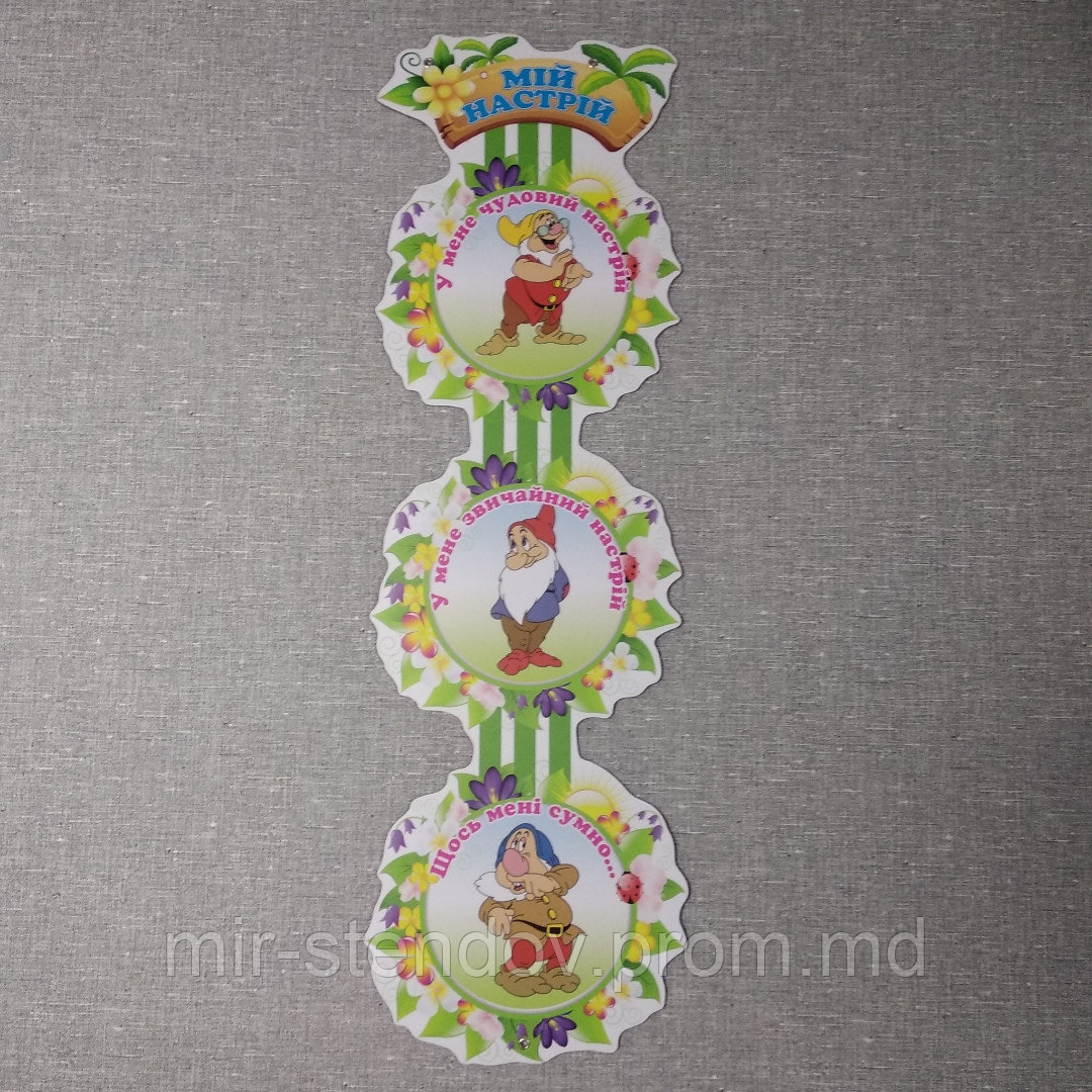 Уголок настроения Гномики. Стенд по программе НУШ, фото 1
