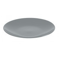 Тарелка IPEC MONACO серый/24см /обед. (1) - фото 1 - id-p9790985