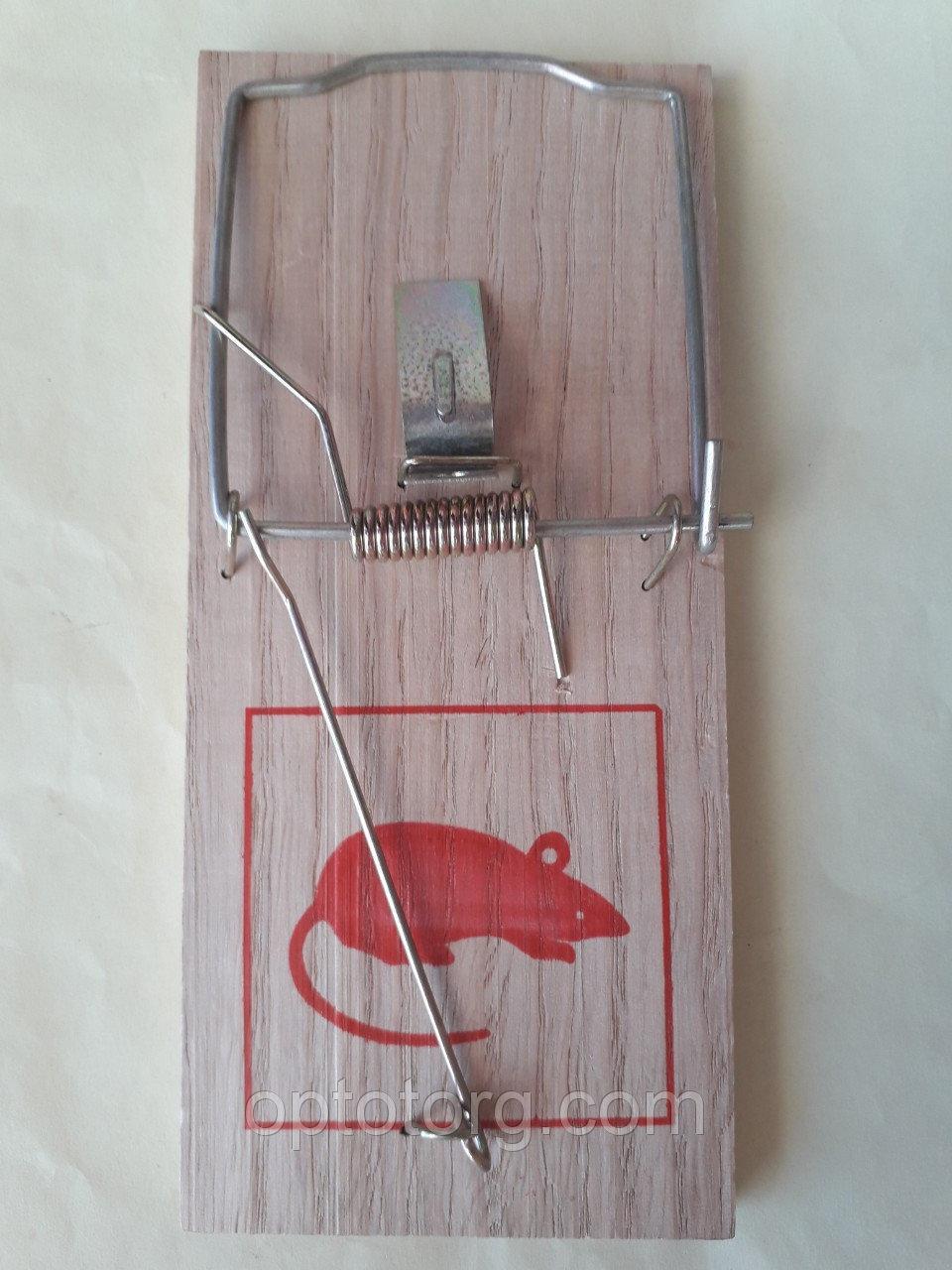 Мышеловка - крысоловка деревянная 80*175 мм - фото 1 - id-p9899595