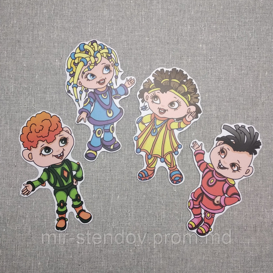 Лаксики. Настінна декорація за програмою НУШ, фото 1