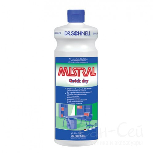 Mistral(Миcтраль)-Слабощелочное ср-во для очистки глянцевых поверхностей,1 л1/12 - фото 1 - id-p9905478