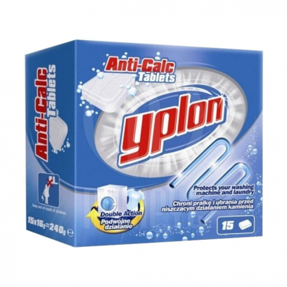 YPLON (ИПЛОН) таблетки 15*16 грамм от накипи для стиральных машин (7 штук/упаковка) - фото 1 - id-p9905525