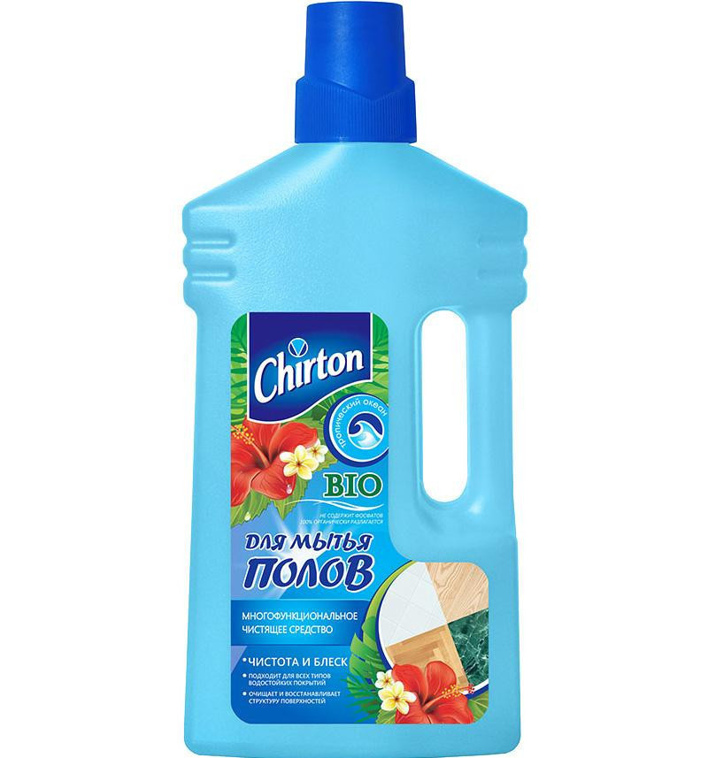 Чиртон средство для мытья полов Тропический океан 1л 1/12 - фото 1 - id-p9905552
