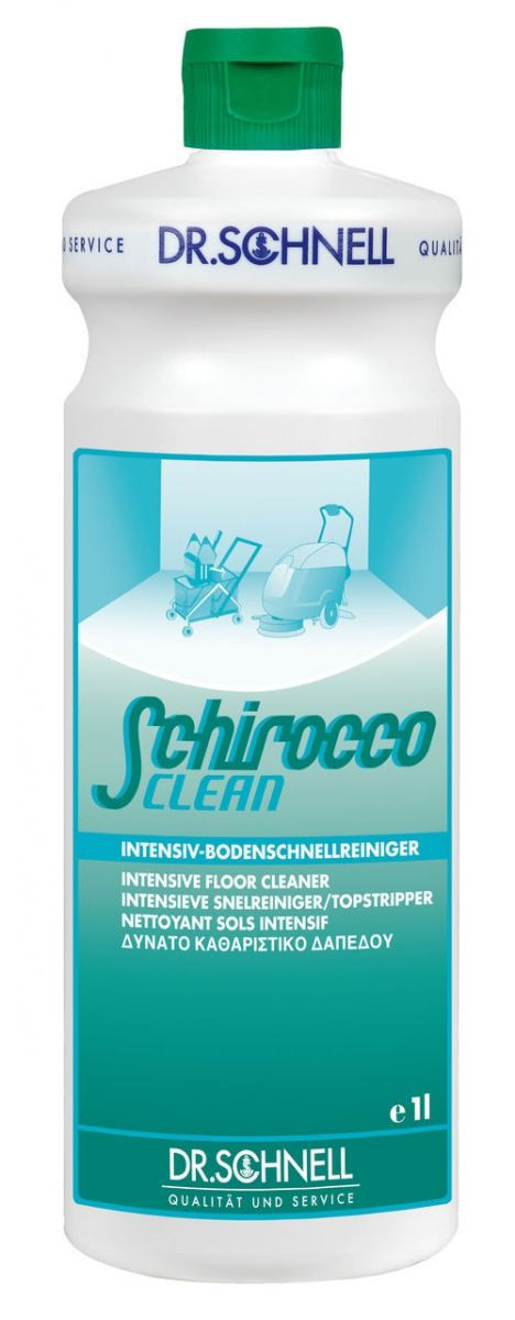 SCHIROCCO CLEAN (Широко Клин) Интенсивн. очистка всех водостойких загрязнений 1 л - фото 1 - id-p9905554