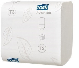 Туалетная бумага листовая TORK Advanced (114271) 2-сл 11*19см (242листа/упак) (36упак/кор) - фото 1 - id-p9905758