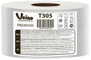 VEIRO Professional Premium арт. Т305 Туалетная бумага белая 2-сл. 170м (х12) - фото 1 - id-p9905761
