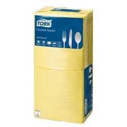 Tork Advanced 18773 салфетки 2сл 200л 24х24 желтые (х6) - фото 1 - id-p9905769