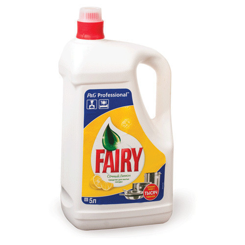 ФЕЙРИ (FAIRY) 5 л Professional средство для мытья посуды СОЧНЫЙ ЛИМОН (3 штуки в упаковке) - фото 1 - id-p9905918