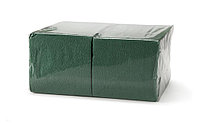 Салфетки бумажные « БИГ ПАК» 400 л.,15 пач.,зеленые интенсив