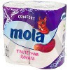 Туалетная бумага Mola (Lotus) Комфорт 3-сл. (4рул/упак) (10упак/пак) - фото 1 - id-p9906049