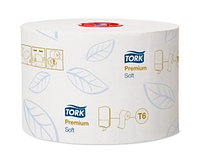 Tork Premium 127520 туалетная бумага компактный рулон белая 2-сл. 90 м (х27)