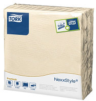 Tork NexxStyle 478786 салфетки 2сл 50л 39х38 кремовые (х18)