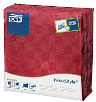 Tork NexxStyle 478789 салфетки 2сл 50л 39х38 бургунди (х18)