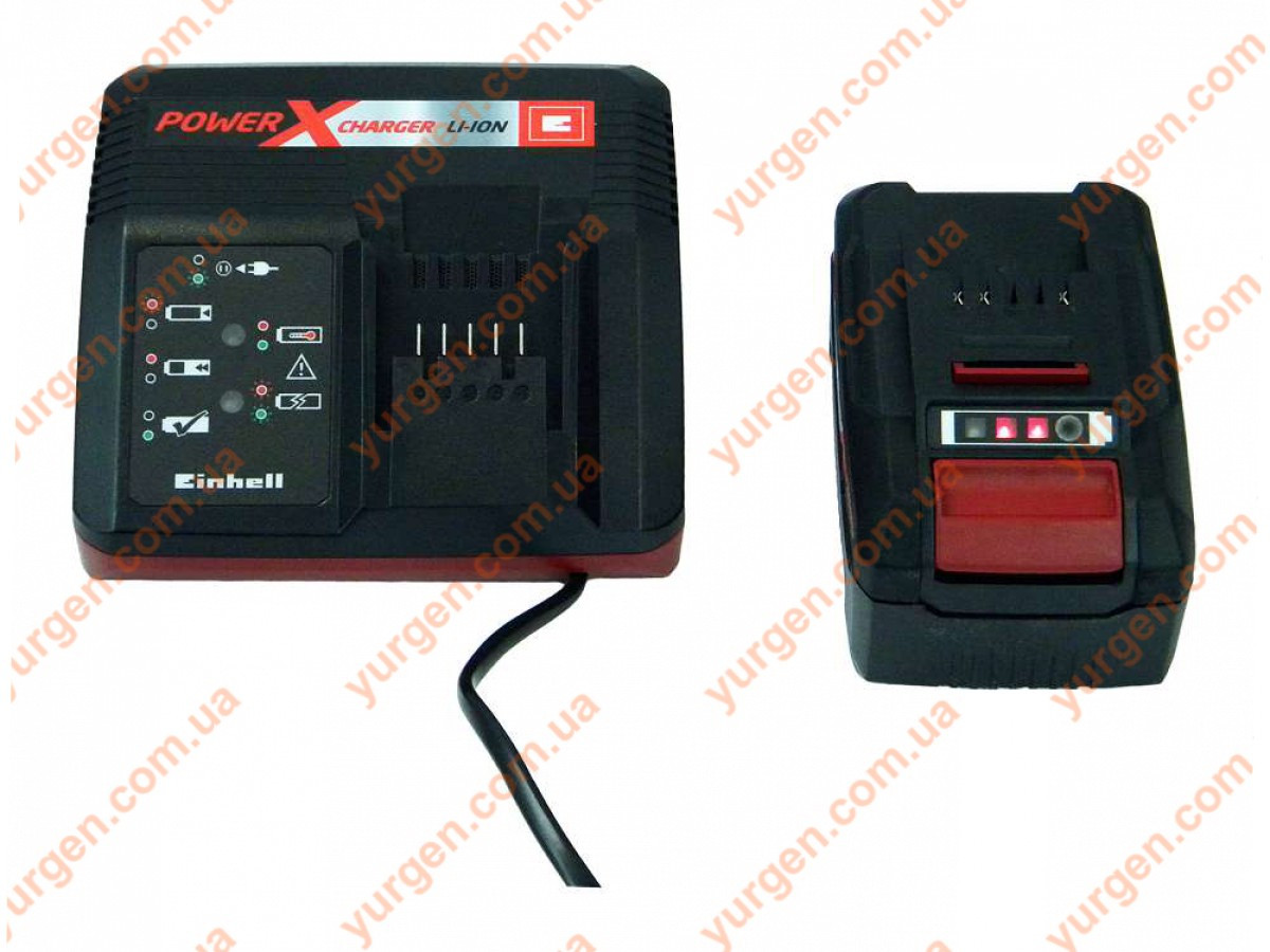Аккумулятор + зарядное Einhell Starter-Kit 18V/4Ah - фото 1 - id-p9927718