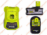 Аккумулятор+зарядное Ryobi RBC18LL50