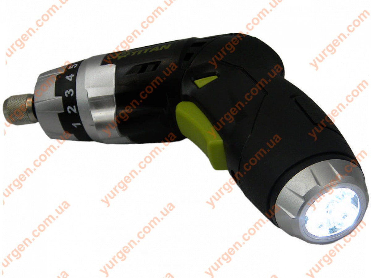 Отвёртка аккумуляторная с фонарем ТИТАН PAO 3,6L SET - фото 1 - id-p9927852