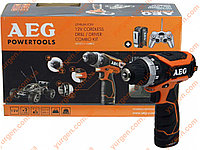 Шуруповёрт аккумуляторный AEG BS 12C2LI-152BRCC (сумка) +(машинка на р/у)