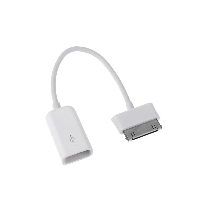Адаптер USB OTG Connection для Samsung Galaxy Tab Белый - фото 1 - id-p9935176