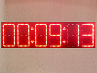 Светодиодный секундомер (часы, минуты, секунды)