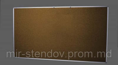 Доска пробковая. Пробковый стенд Интеллект, фото 1