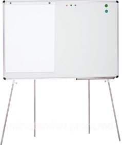 Доска мобильная магнитно-маркерная 100х150 см Абетка, фото 1