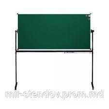 Доска оборотно-мобильная для мела 100х200 см Абетка, фото 1