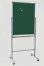Флипчарт магнитно-меловый двусторонний на подставке 75х100 см  Интеллект