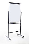 Флипчарт комбинированый маркерно-меловый, двусторонний на подставке Интеллект, фото 4