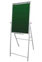 Флипчарт магнитно-меловый на подставке 65х100 см Интеллект