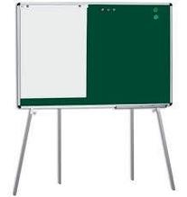 Доска мобильная магнитно-меловая 100х150 см Абетка