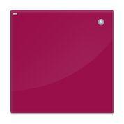 Стеклянная доска магнитно-маркерная Красная ТОВ "2х3 Україна", фото 1