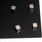 Набор металлических магнитов (6 шт.) Форма Куб. ТОВ "2х3 Україна", фото 1