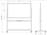 Доска двусторонняя оборотно-мобильная керамическая Р3  180х120 см ТОВ "2х3 Україна", фото 2