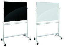 Флипчарт маркерный двусторонний. Две стеклянные поверхности (черная и белая) ТОВ "2х3 Україна"