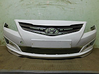 Бампер передний Hyundai Solaris 2014-2017