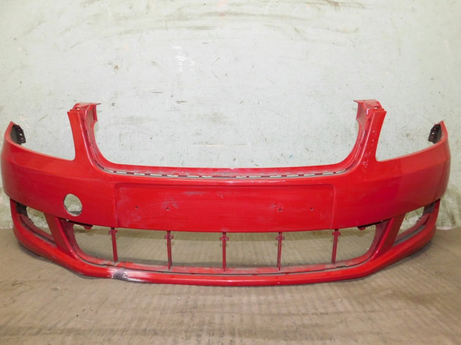 Бампер передний Skoda Fabia 2 2010-2015 (ID#9949928), цена: 4000 руб ...