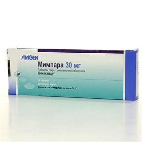 Мимпара (Mimpara) таблетки п.п.о. 30мг N28 - фото 1 - id-p9950611