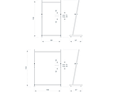 Подставка для больших досок мобильная  "2х3 Україна", фото 2