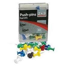 Кнопки - гвоздики 30 шт.  разноцветные ТОВ "2х3 Україна"