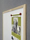 Доска магнитно-маркерная в деревянной рамке ECO ТОВ "2х3 Україна", фото 2