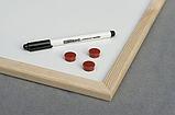 Доска магнитно-маркерная в деревянной рамке ECO ТОВ "2х3 Україна", фото 3