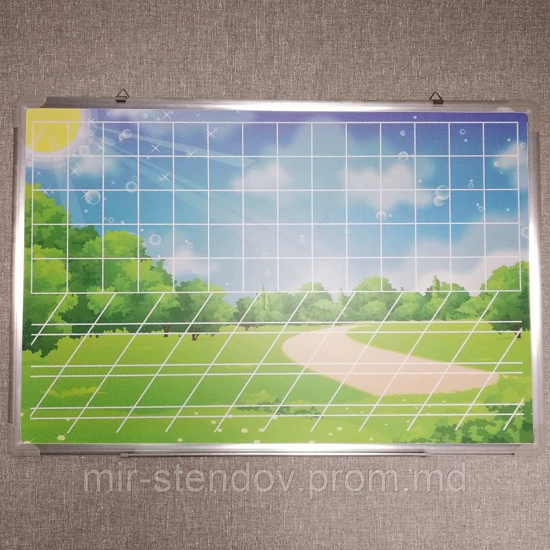 Магнитно-маркерная доска Полянка, фото 1