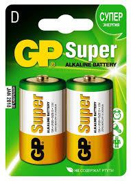 Батарейка GP 13A LR20 size D 1,5V Super - фото 1 - id-p9960641
