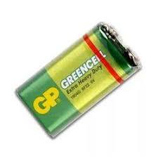Батарейка GP 1604GLF 6F22 9V Greencell - фото 1 - id-p9960643