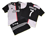 Футбольная форма Ювентус (FC Juventus) Роналдо 19/20 детская 3XS ( рост 122-128 см)