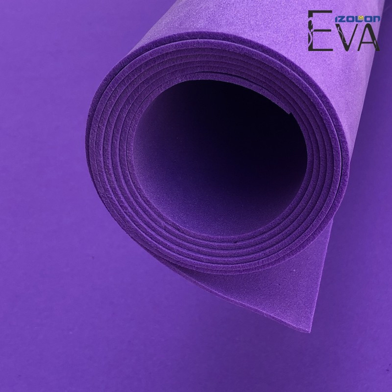 IZOLON EVA 02 V4008 фиолетовый 150х100 см - фото 1 - id-p10085068