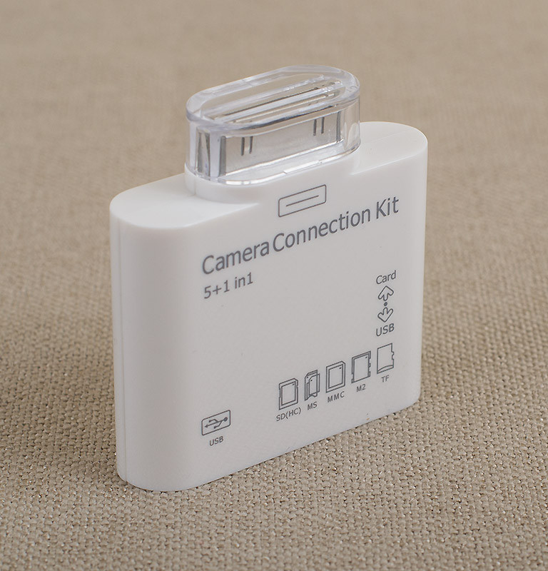 Camera Connection Kit картридер USB для iPAD 2/3 - фото 1 - id-p10085155