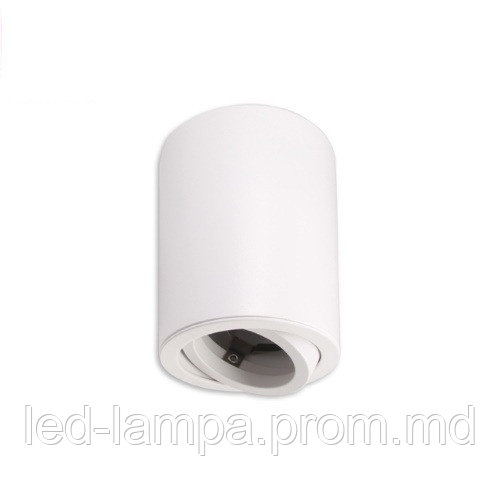 Потолочный светильник/корпус master LED, 1хGU10, алюминий, матовый белый. ПОЛЬША! - фото 1 - id-p10085598