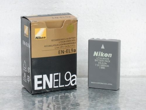 Dilux - Nikon EN-EL9a 7.2V 1080mah Li-ion аккумуляторная батарея к фотокамере - фото 1 - id-p10085172
