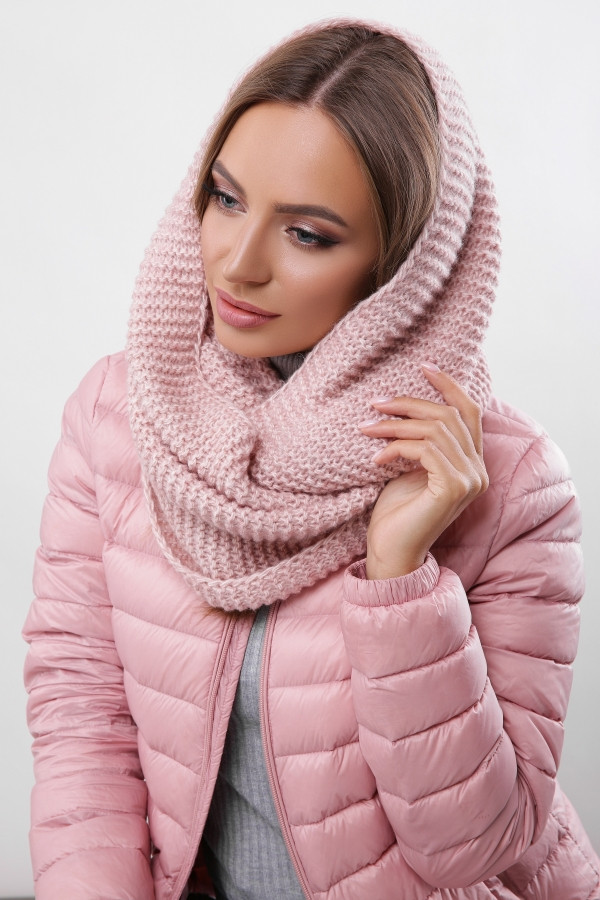 Снуд 298 пудра меланж - фото 1 - id-p10089375